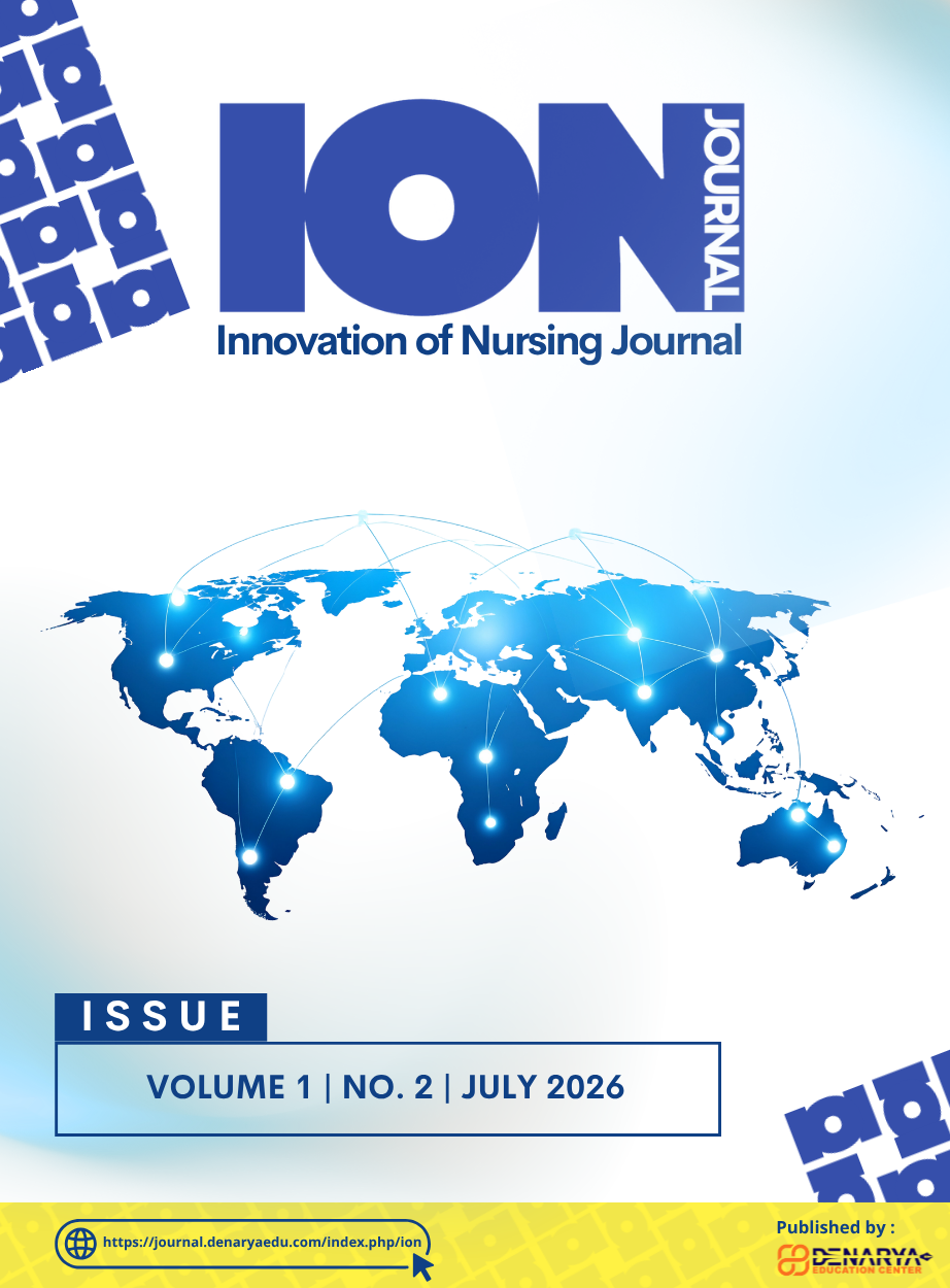 					View Vol. 1 No. 2 (2026): Innovation Of Nursing (ION) Journal 
				